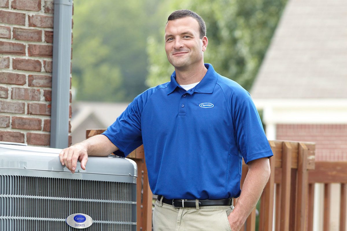 Hvac Contractor Smiling